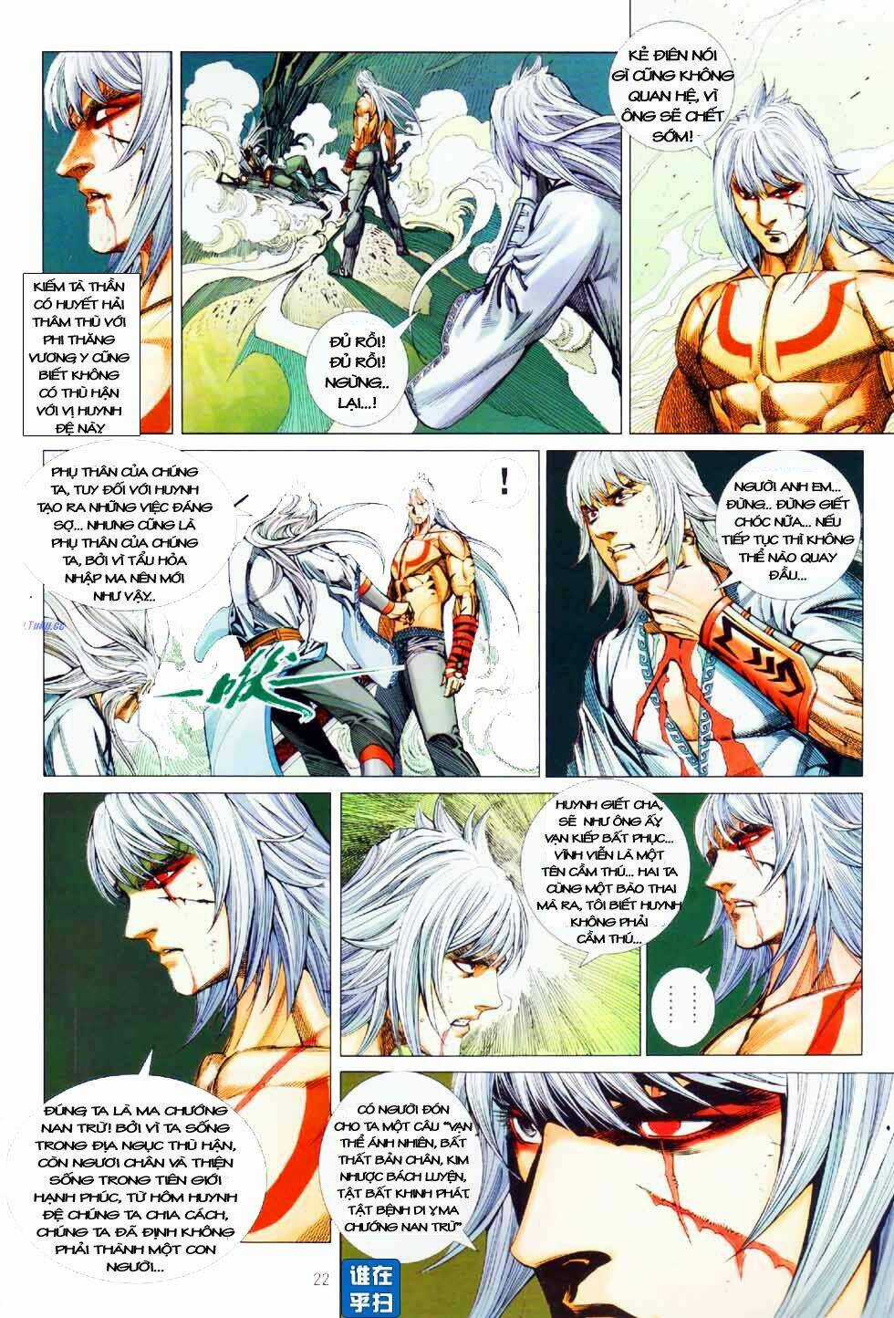 Thiên Hạ Vô Địch Kiếm Tà Thần Chapter 8 trang 20