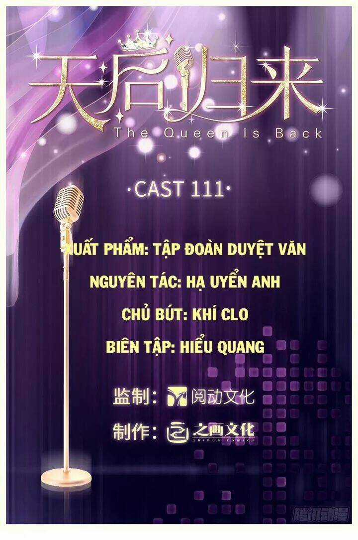 Thiên Hậu Trở Về Chapter 111 trang 0