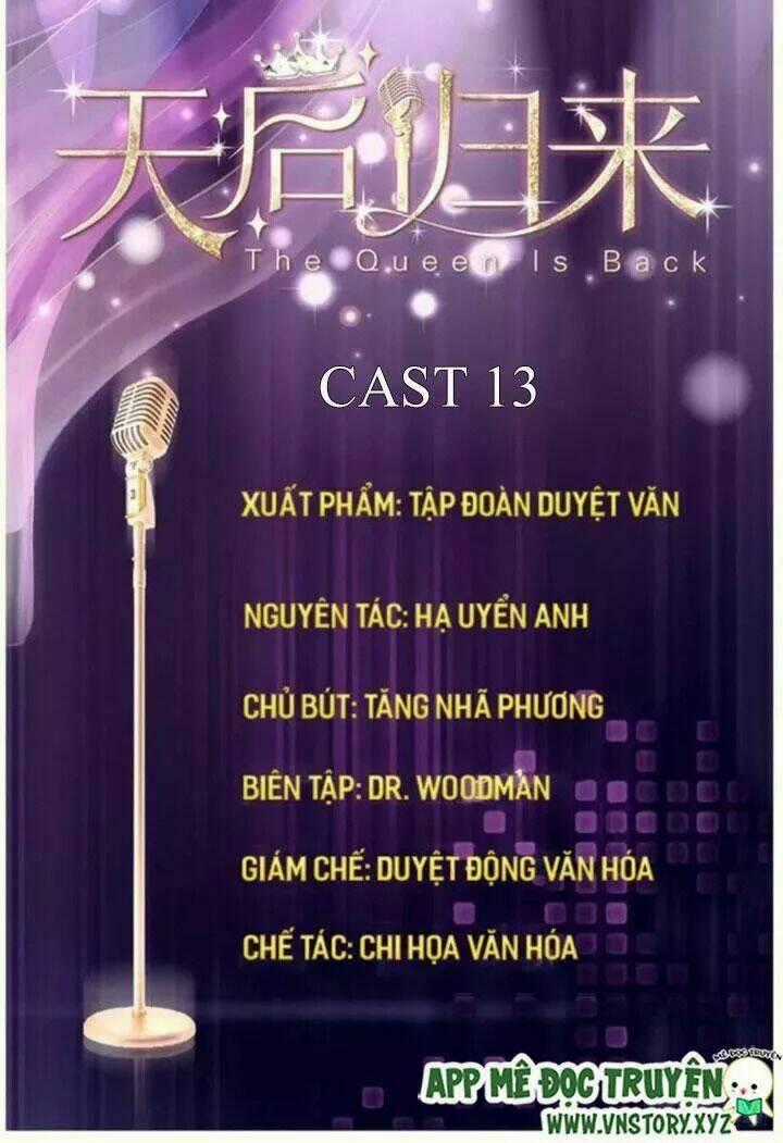 Thiên Hậu Trở Về Chapter 13 trang 0