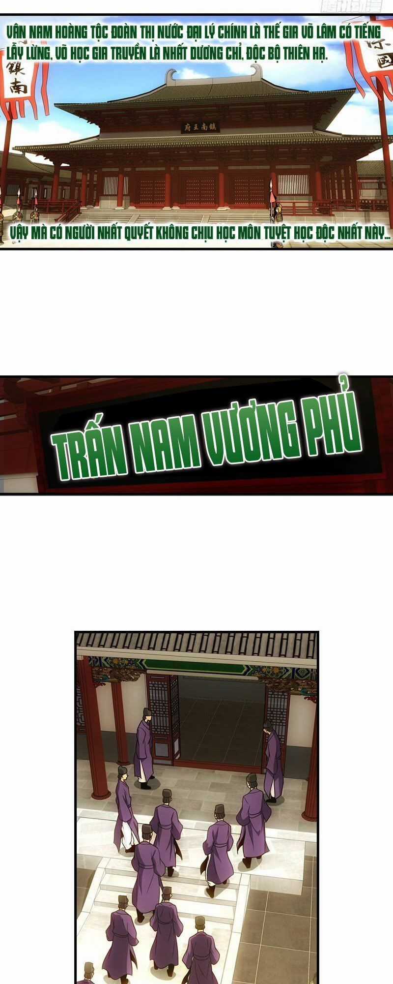 Thiên Long Bát Bộ Webtoon Chương 1 trang 3