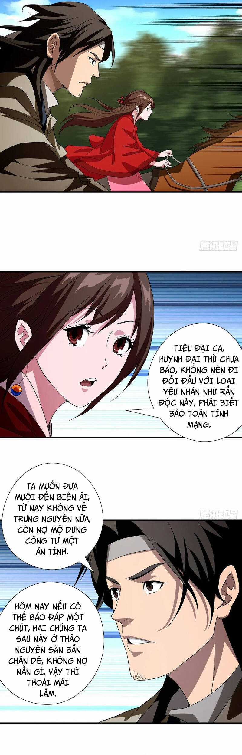 Thiên Long Bát Bộ Webtoon Chương 144 trang 3