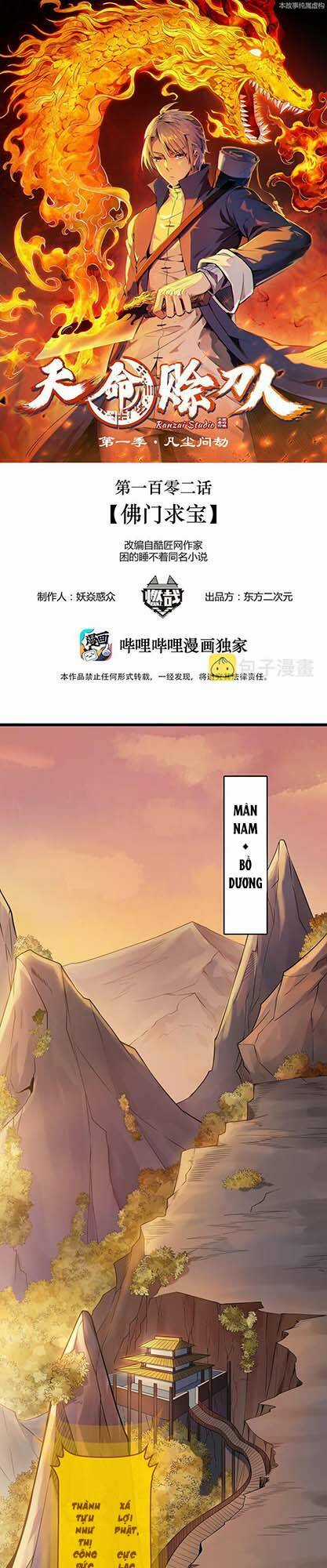 Thiên Mệnh Xa Đao Nhân Chapter 102 trang 1