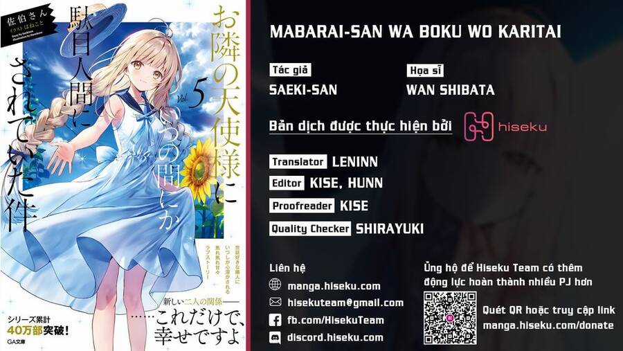 Thiên Sứ Nhà Bên Chapter 6 trang 0