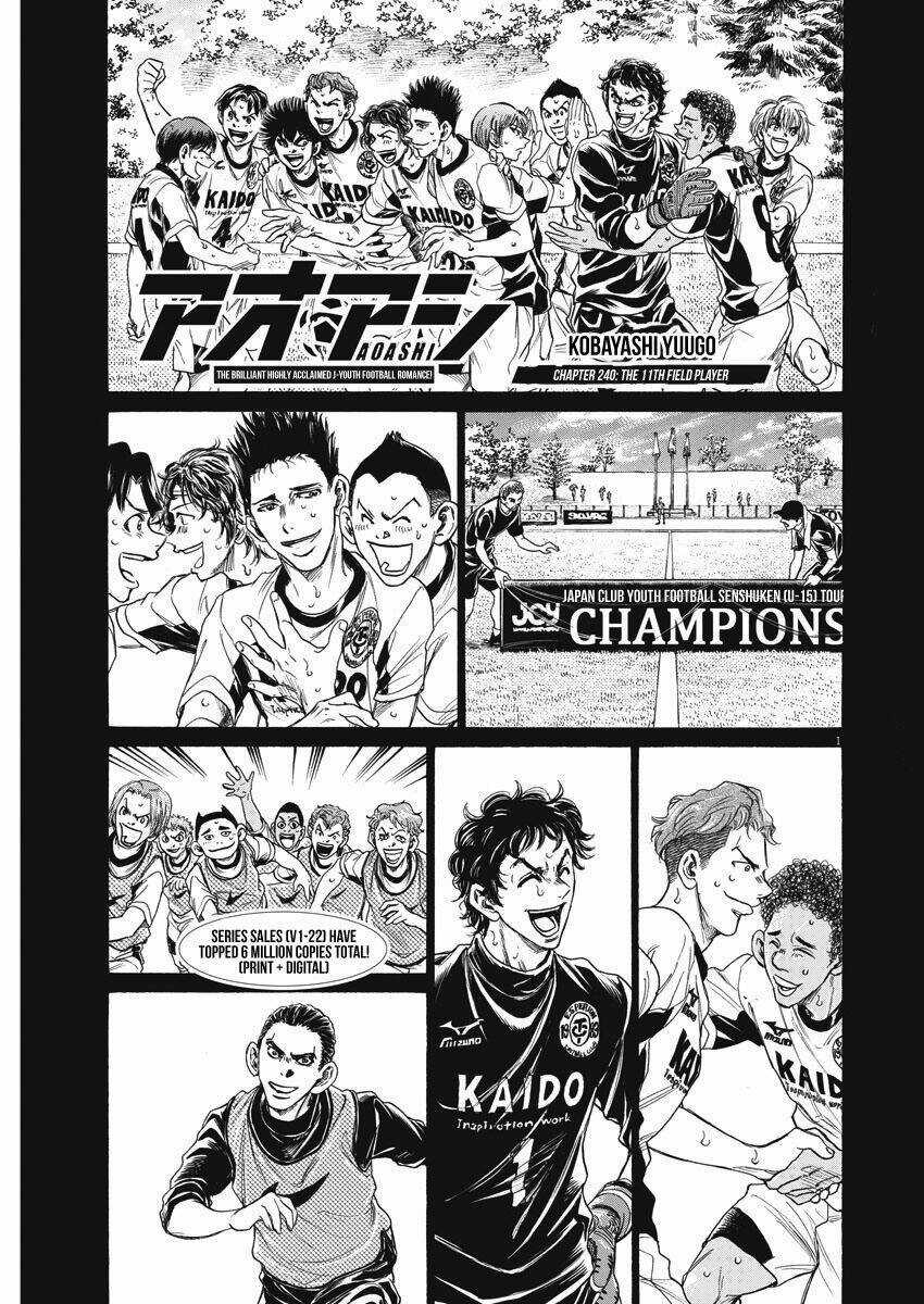 Thiên Tài Bóng Đá Ashito Chapter 240 trang 0