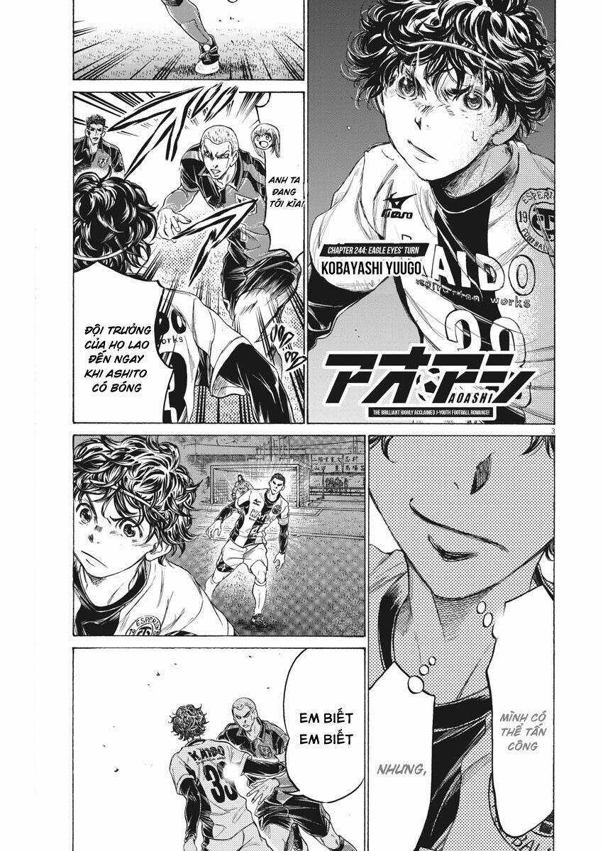 Thiên Tài Bóng Đá Ashito Chapter 244 trang 1