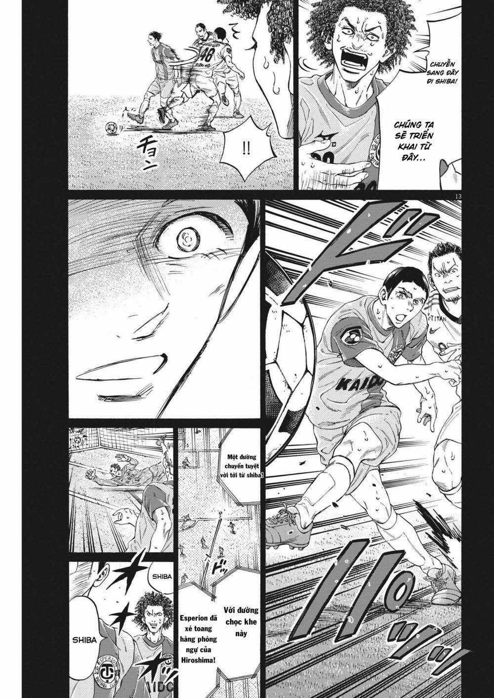 Thiên Tài Bóng Đá Ashito Chapter 303 trang 12