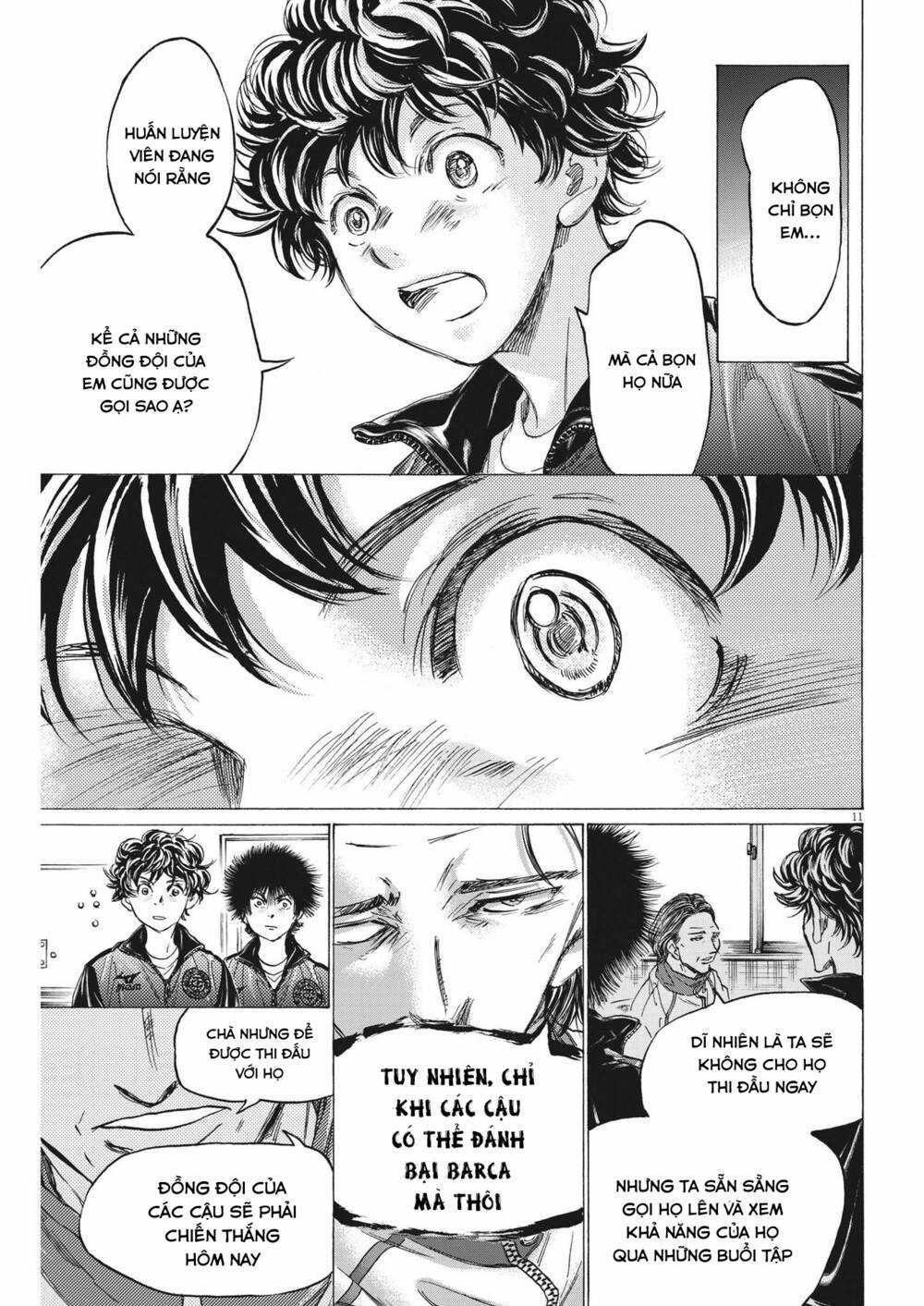 Thiên Tài Bóng Đá Ashito Chapter 309 trang 10