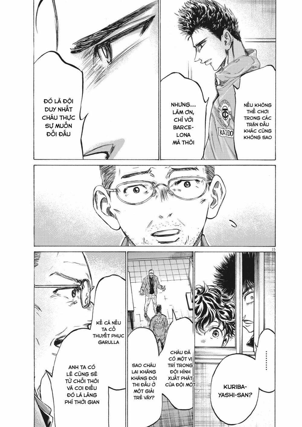 Thiên Tài Bóng Đá Ashito Chapter 310 trang 14