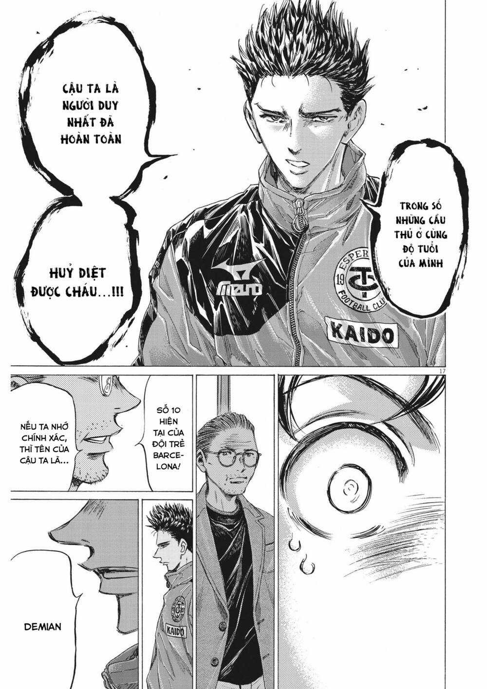 Thiên Tài Bóng Đá Ashito Chapter 310 trang 16