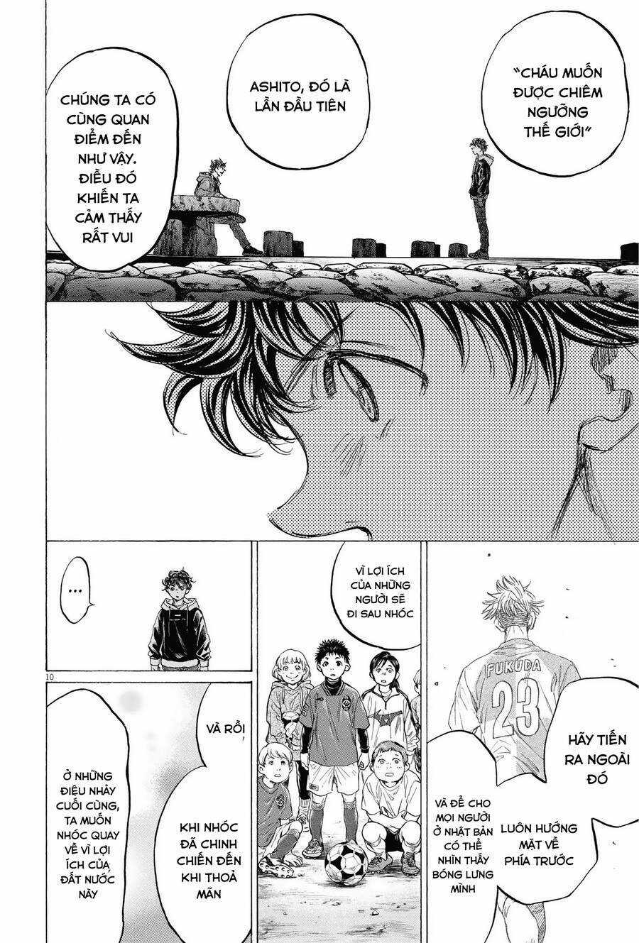 Thiên Tài Bóng Đá Ashito Chapter 337 trang 10