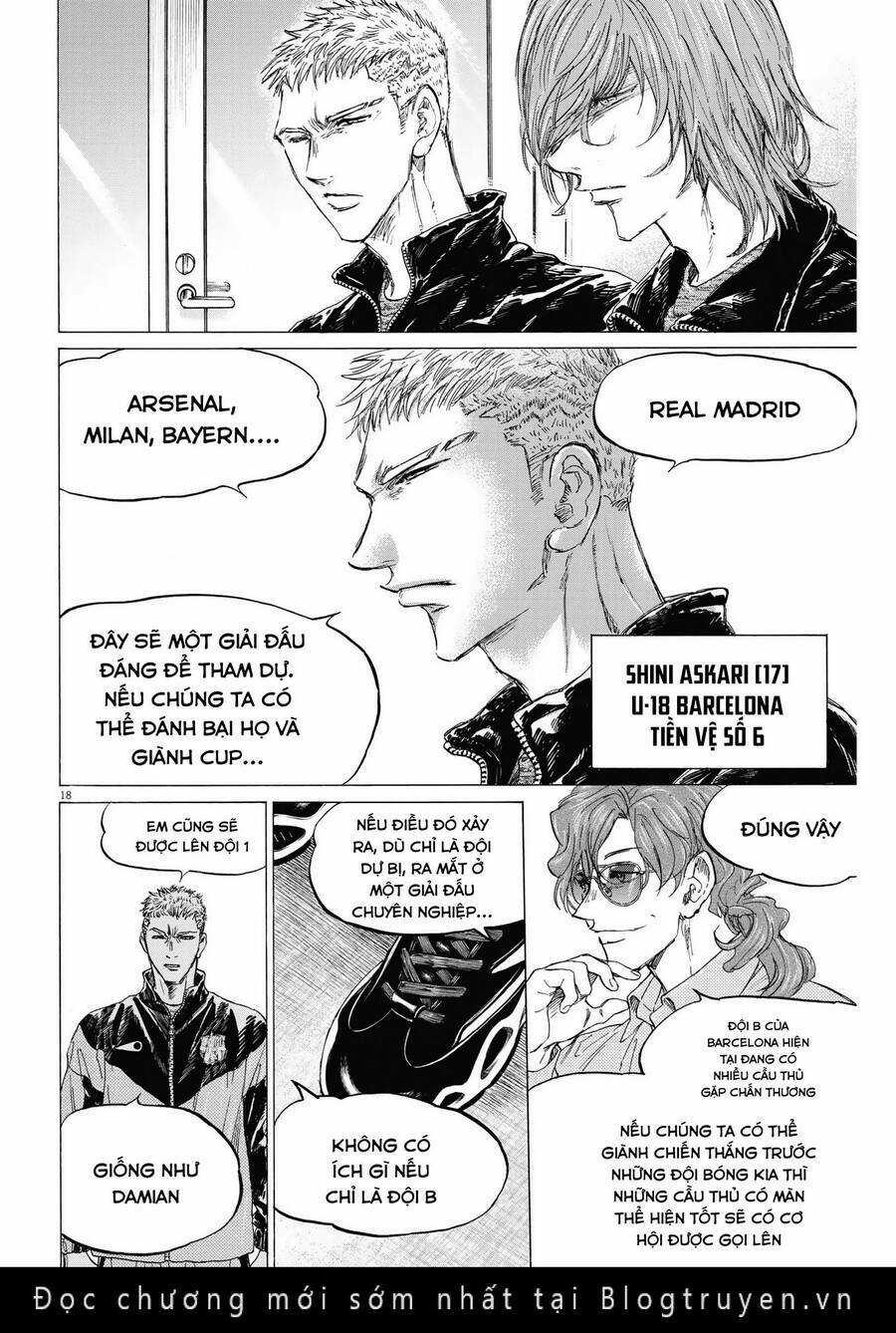 Thiên Tài Bóng Đá Ashito Chapter 337 trang 17