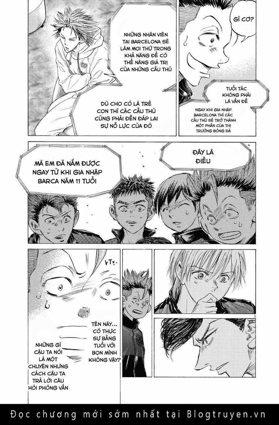 Thiên Tài Bóng Đá Ashito Chapter 341 trang 5