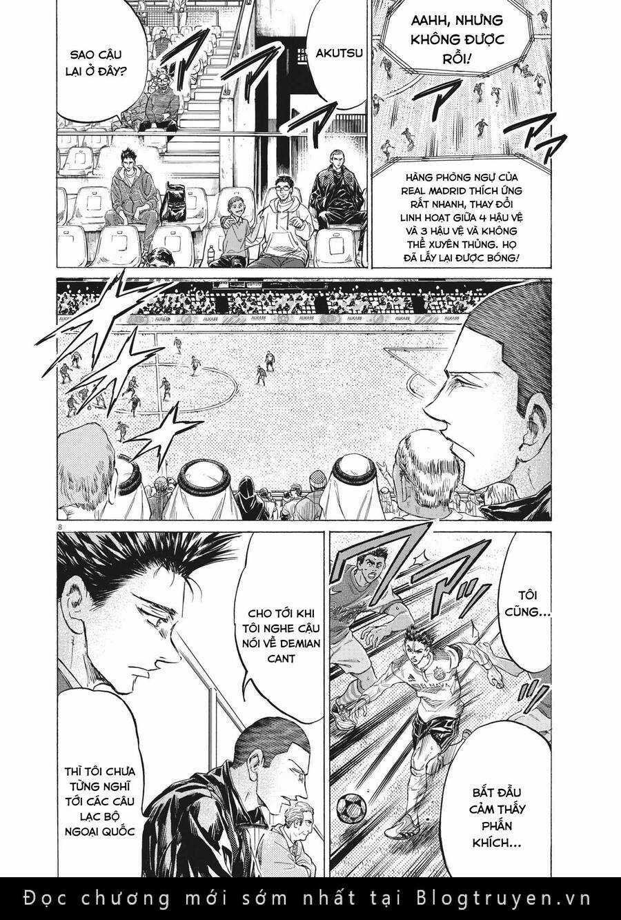 Thiên Tài Bóng Đá Ashito Chapter 344 trang 8