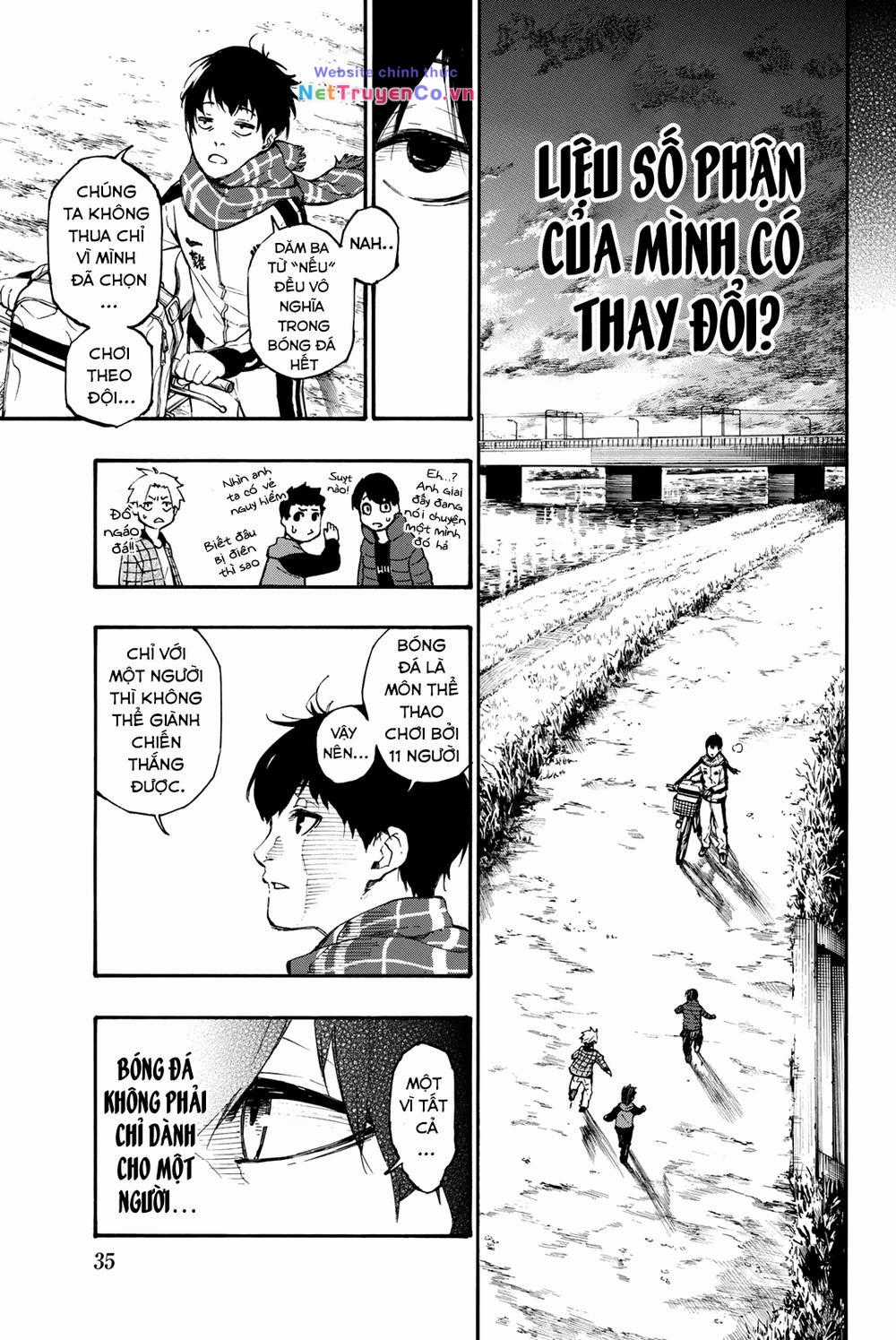 Thiên Tài Bóng Đá, Tiền Đạo Số 1 Chapter 1 trang 34