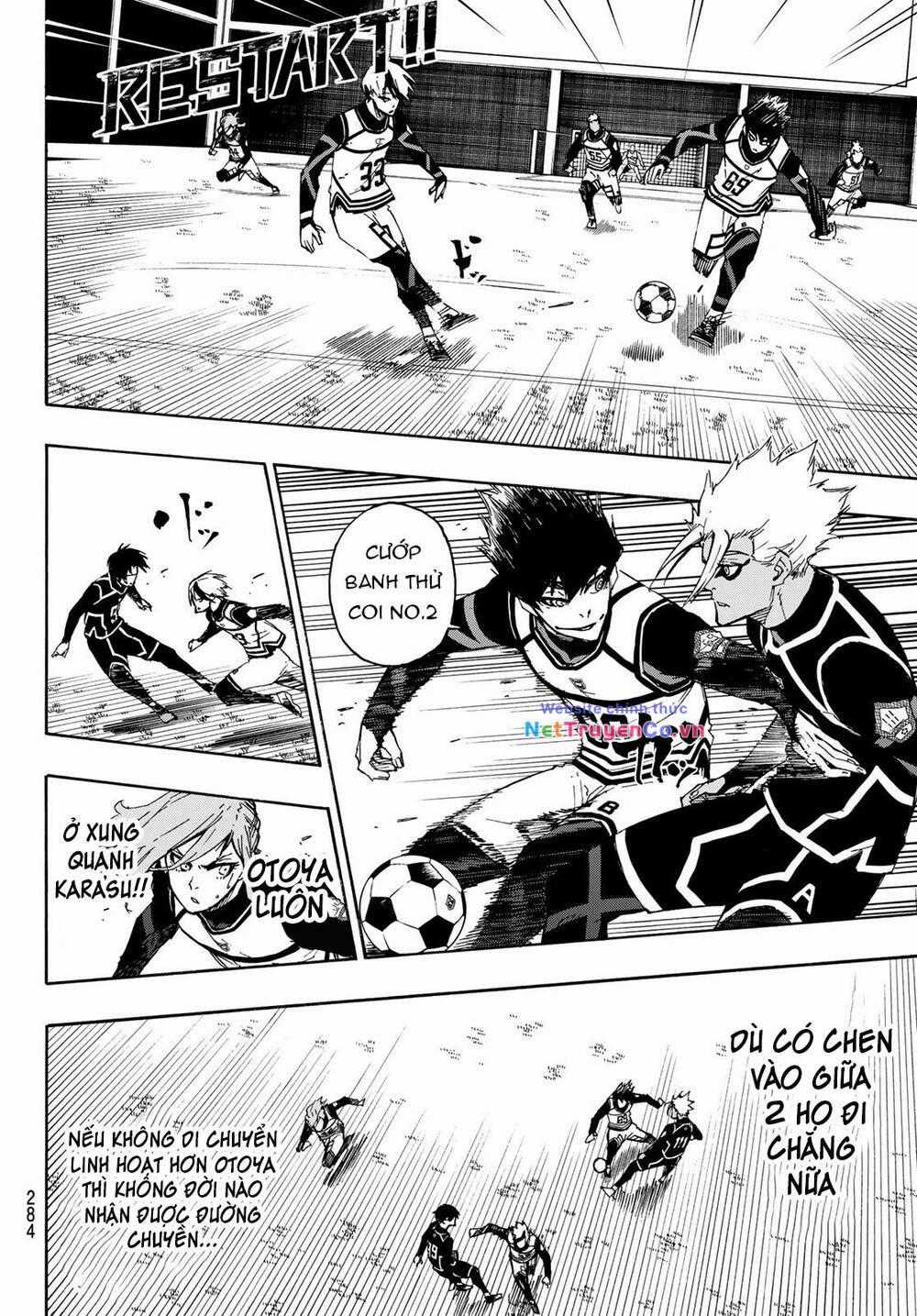 Thiên Tài Bóng Đá, Tiền Đạo Số 1 Chapter 100 trang 9