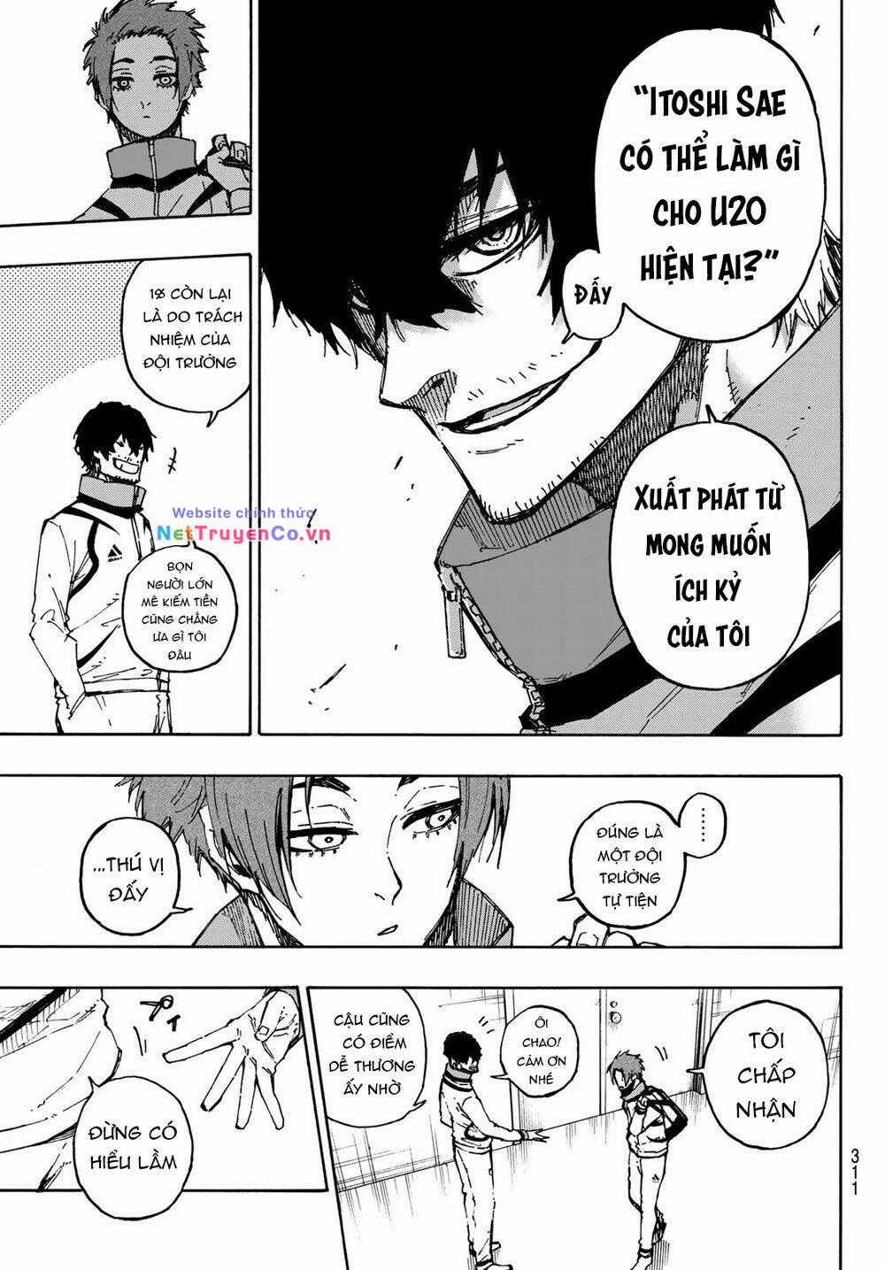 Thiên Tài Bóng Đá, Tiền Đạo Số 1 Chapter 111 trang 21