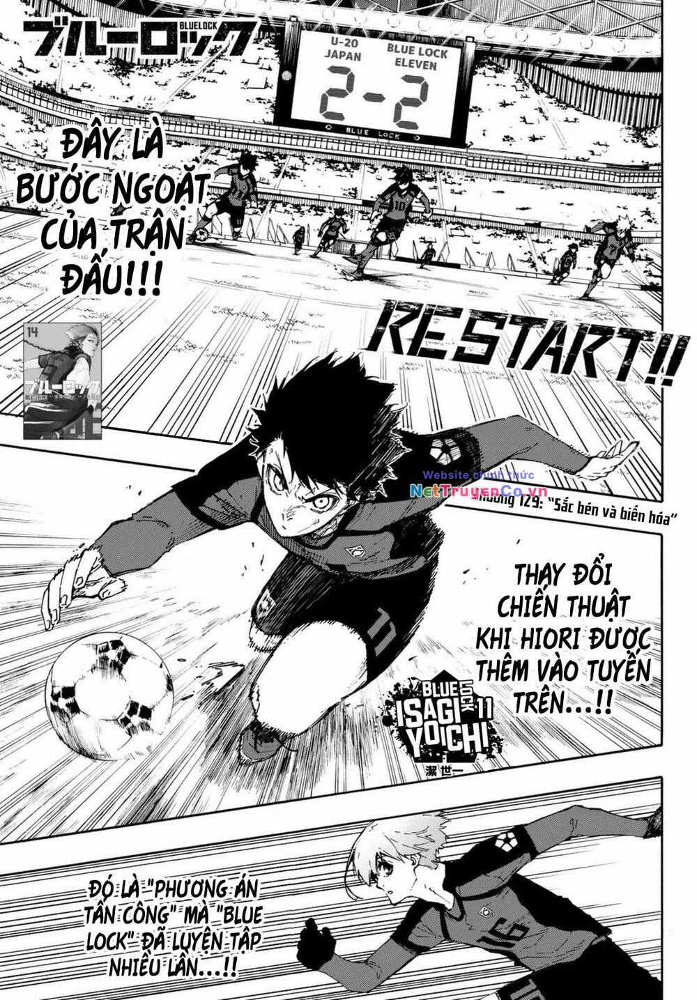 Thiên Tài Bóng Đá, Tiền Đạo Số 1 Chapter 129 trang 3