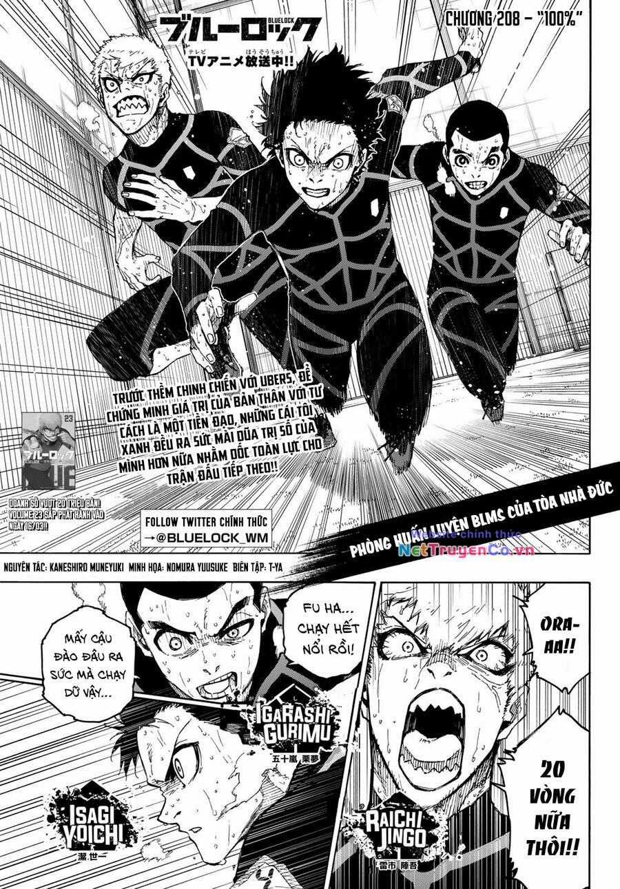 Thiên Tài Bóng Đá, Tiền Đạo Số 1 Chapter 208 trang 1