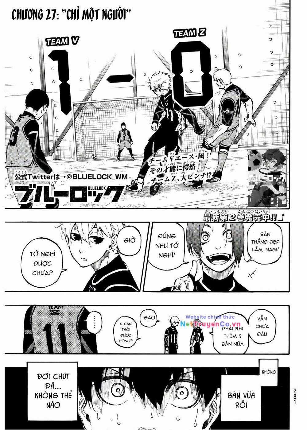 Thiên Tài Bóng Đá, Tiền Đạo Số 1 Chapter 27 trang 3