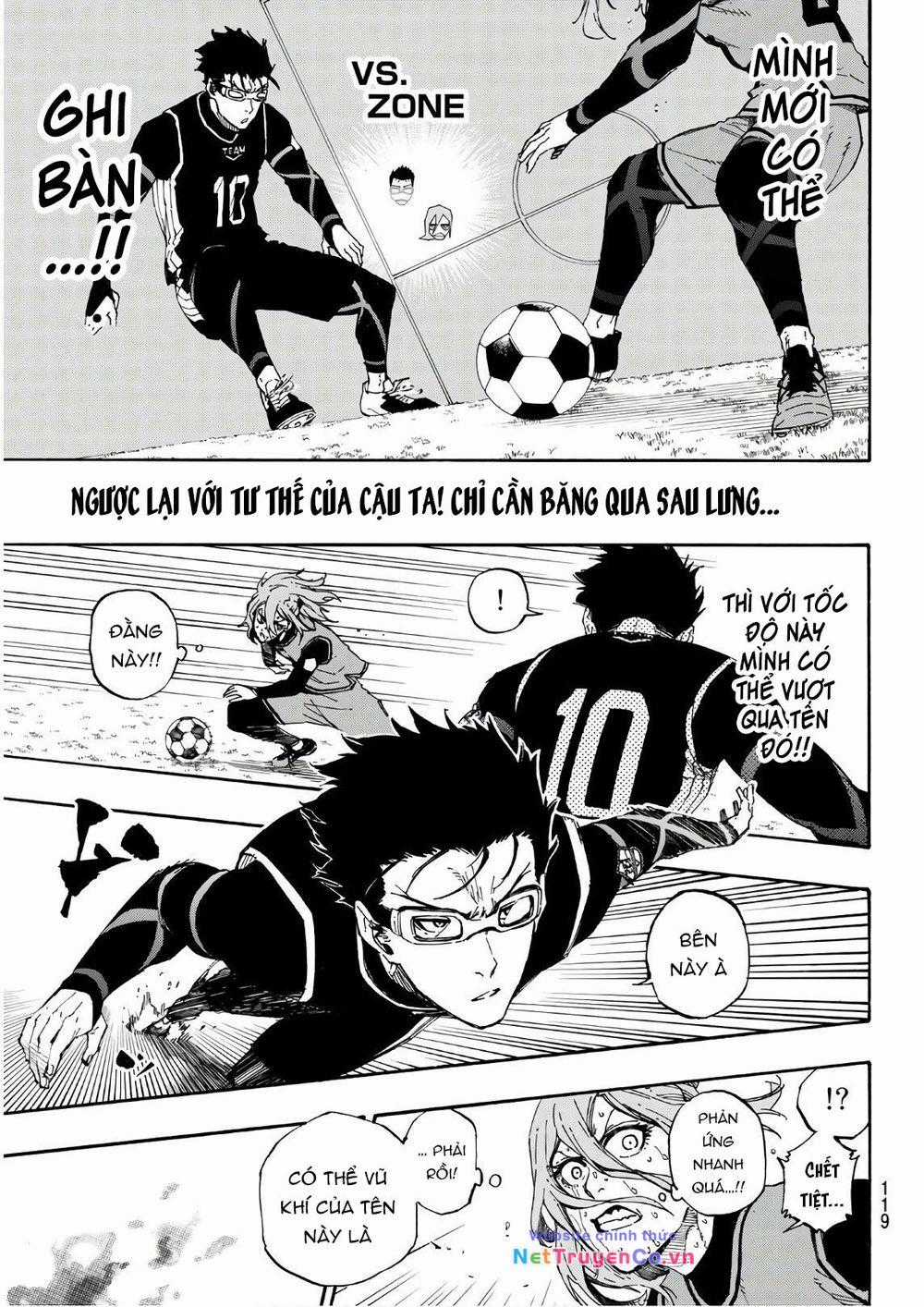 Thiên Tài Bóng Đá, Tiền Đạo Số 1 Chapter 31 trang 13