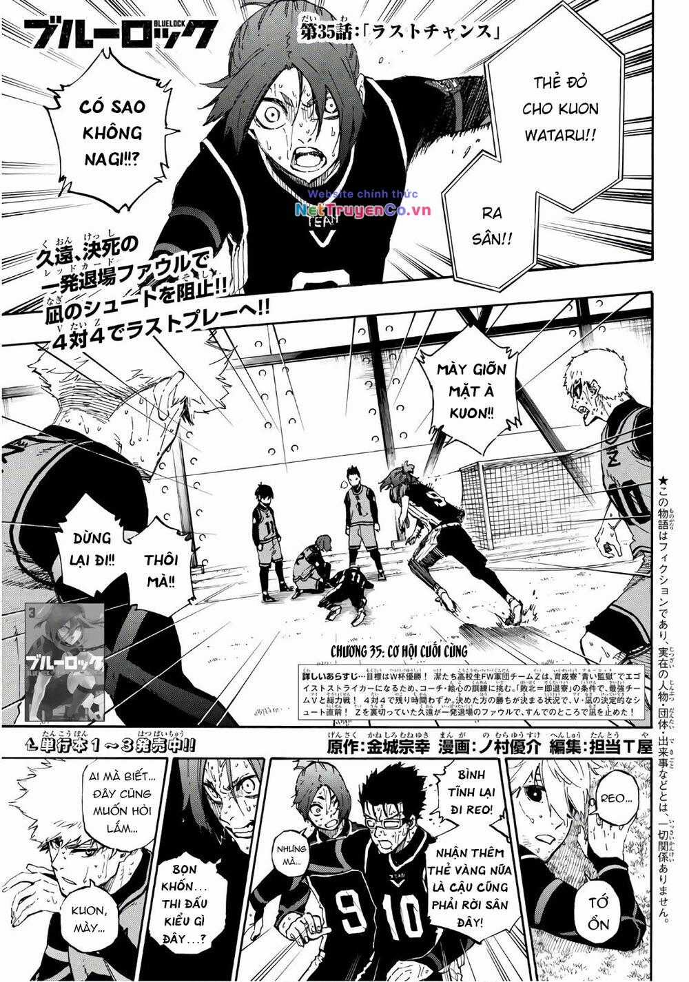 Thiên Tài Bóng Đá, Tiền Đạo Số 1 Chapter 35 trang 3