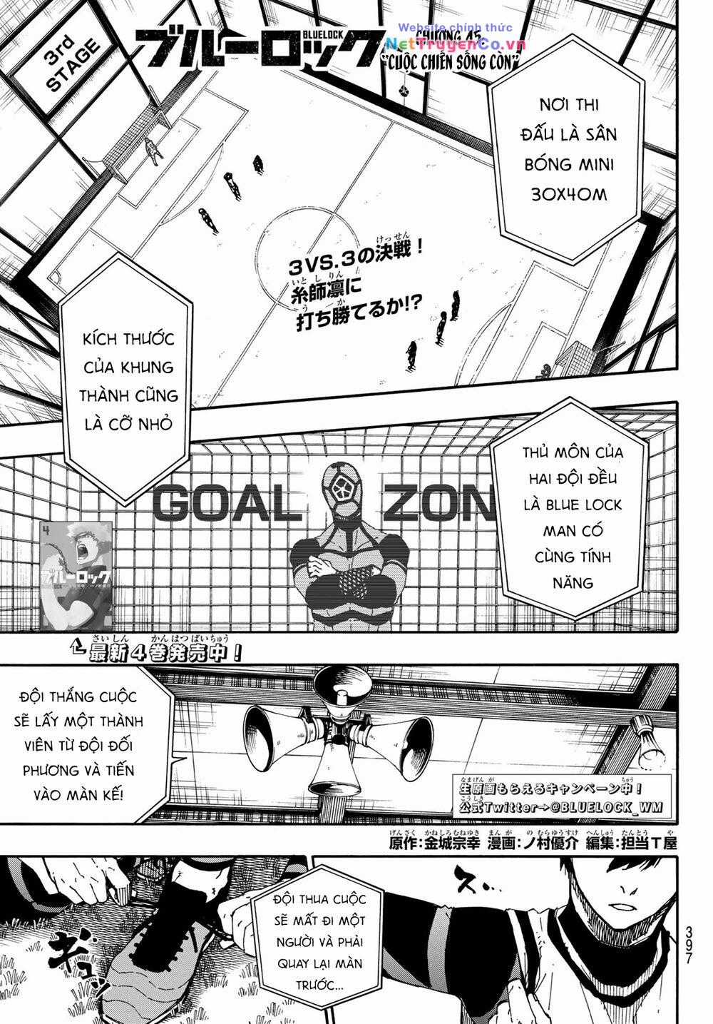 Thiên Tài Bóng Đá, Tiền Đạo Số 1 Chapter 45 trang 3