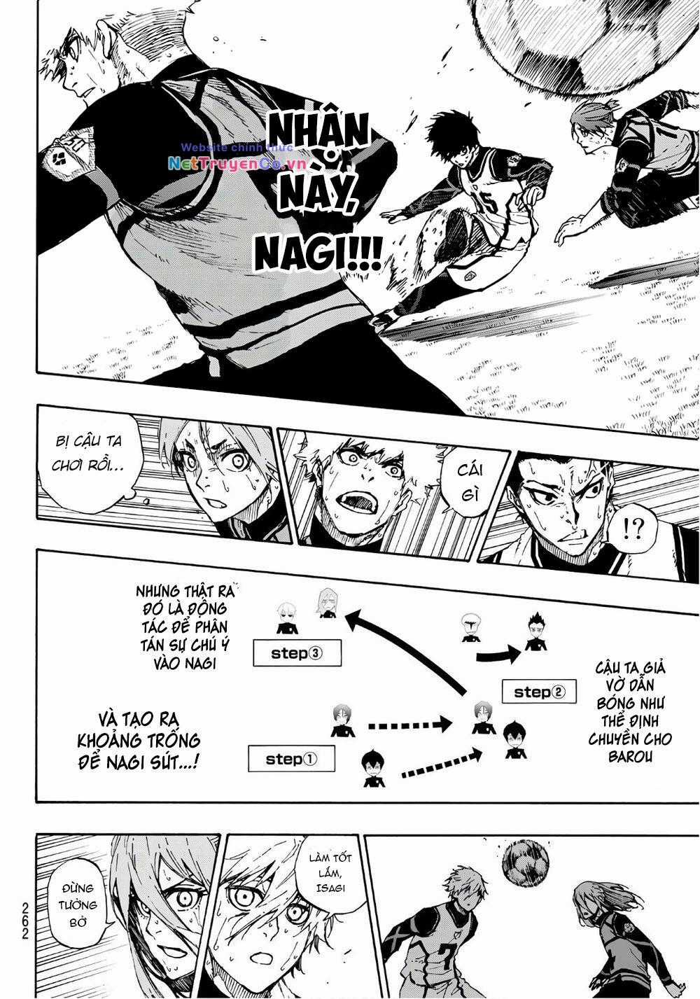 Thiên Tài Bóng Đá, Tiền Đạo Số 1 Chapter 62 trang 10