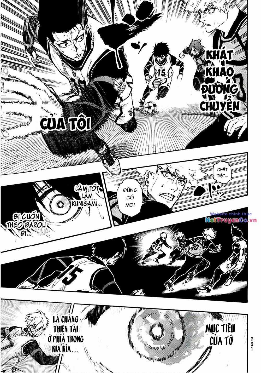 Thiên Tài Bóng Đá, Tiền Đạo Số 1 Chapter 62 trang 9