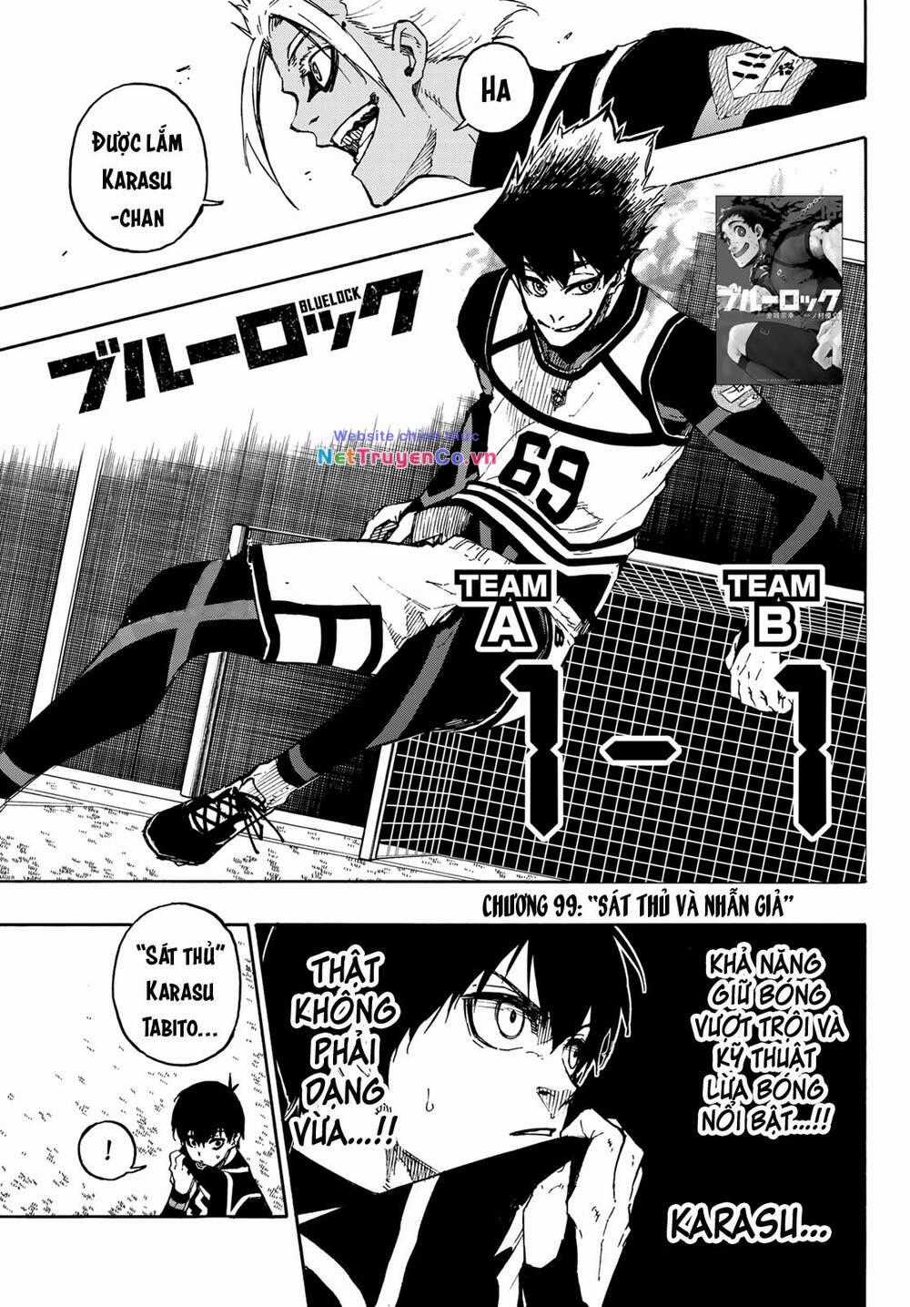 Thiên Tài Bóng Đá, Tiền Đạo Số 1 Chapter 99 trang 3