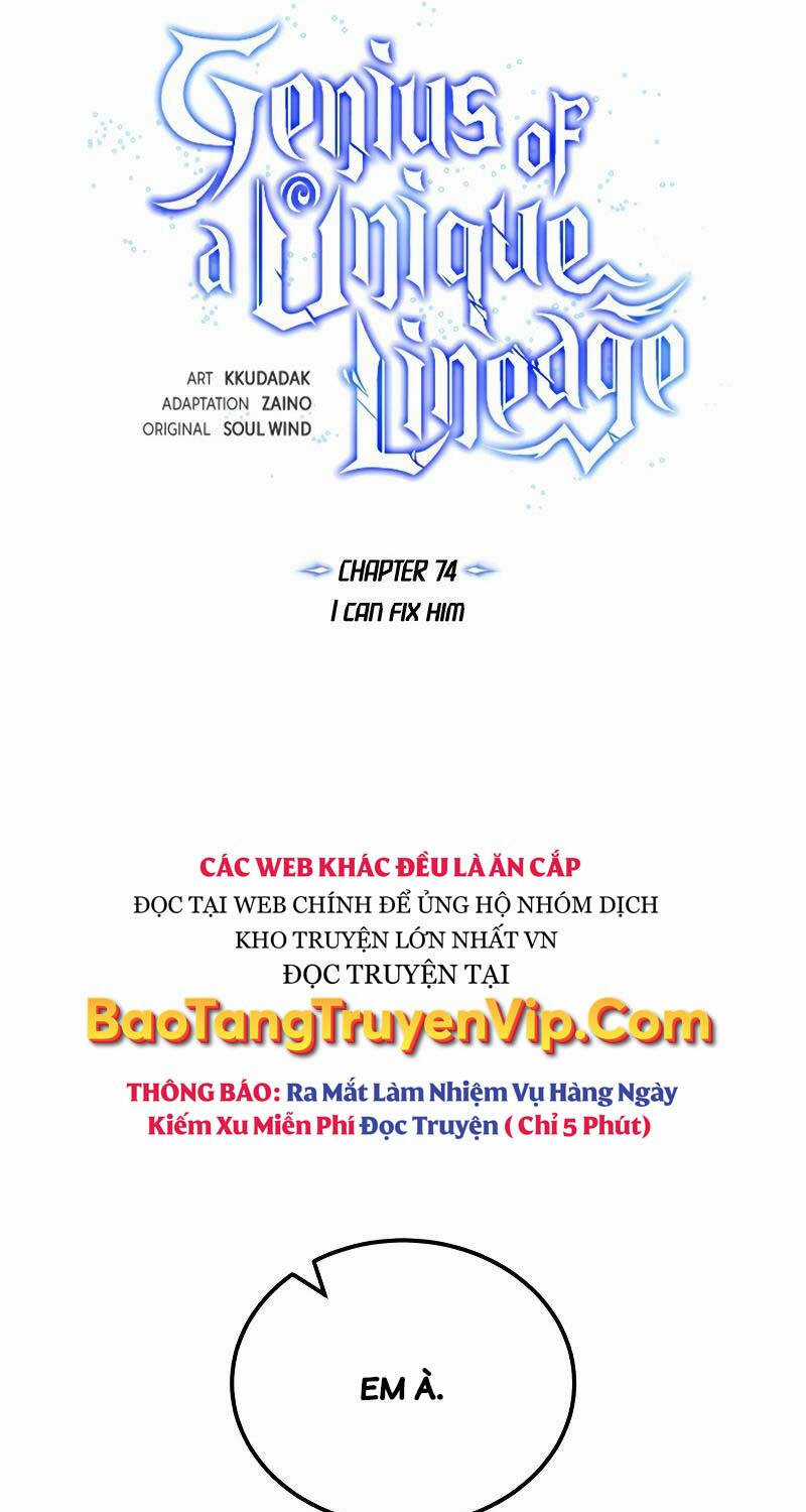 Thiên Tài Của Dòng Dõi Độc Nhất Vô Nhị Chapter 74 trang 32
