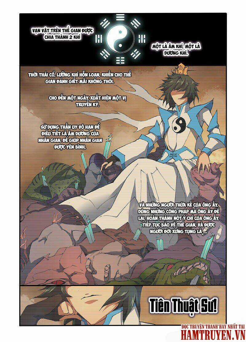 Thiên Tài Tiên Thuật Sư Chapter 1 trang 2