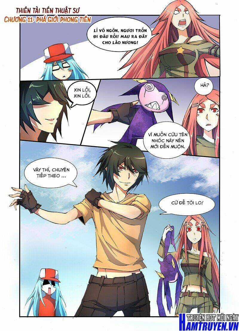 Thiên Tài Tiên Thuật Sư Chapter 11 trang 2