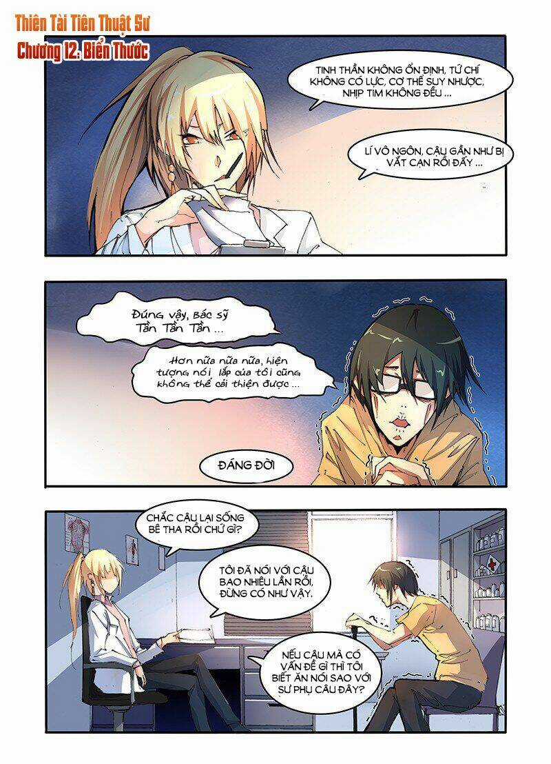 Thiên Tài Tiên Thuật Sư Chapter 12 trang 2