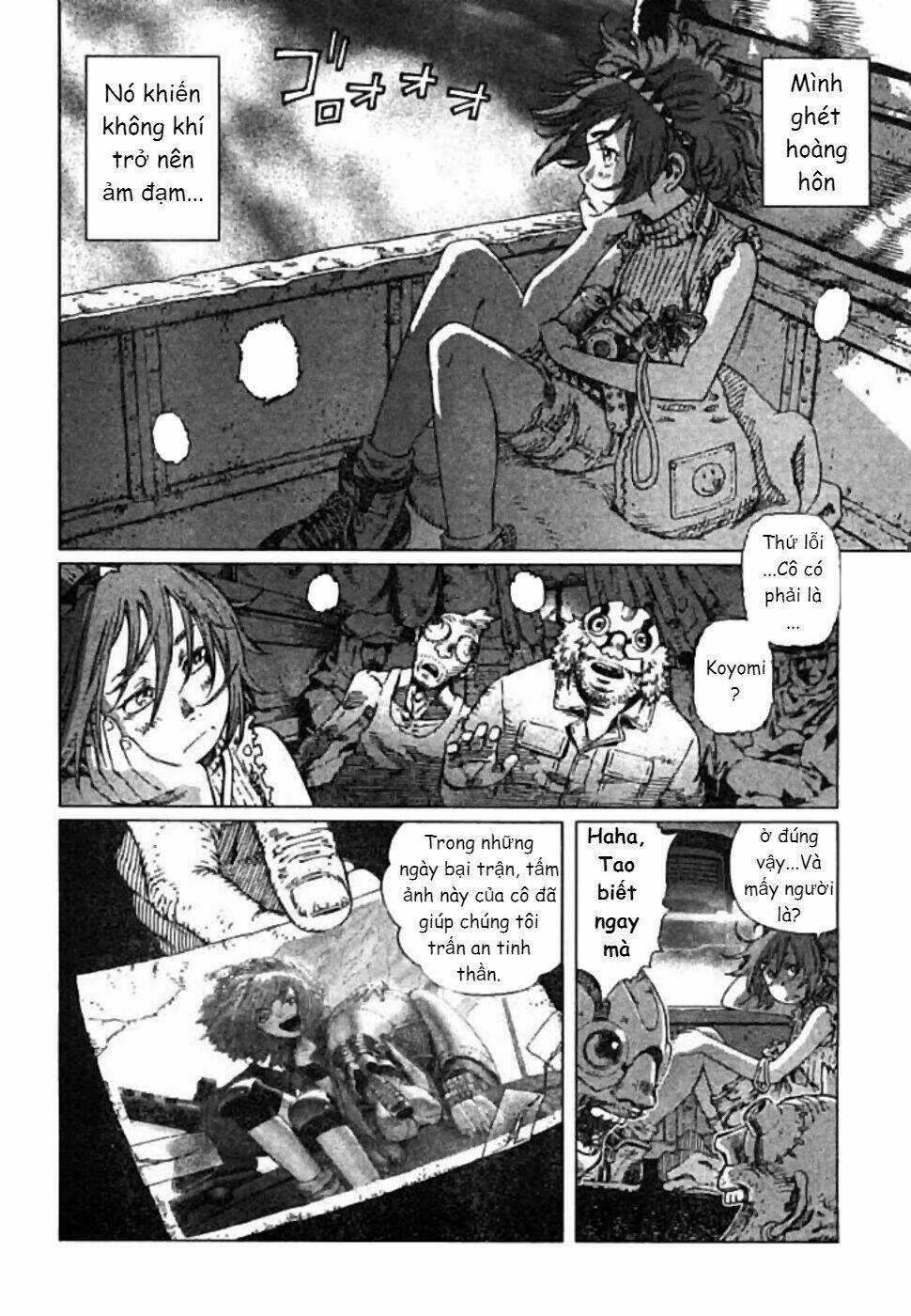 Thiên Thần Chiến Tranh Alita Ngoại Truyện Chapter 1 trang 10