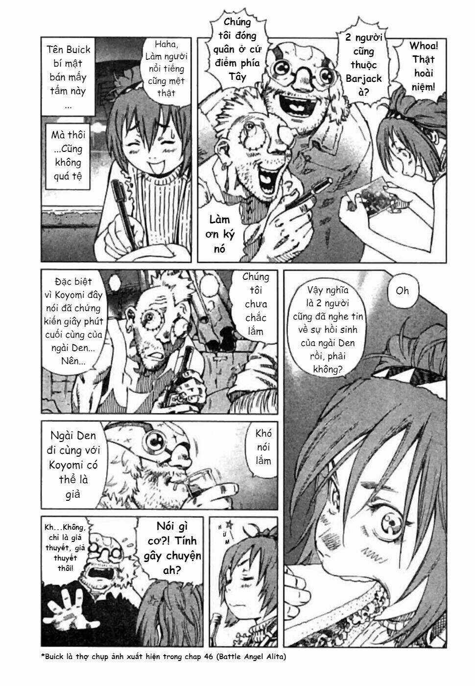 Thiên Thần Chiến Tranh Alita Ngoại Truyện Chapter 1 trang 11