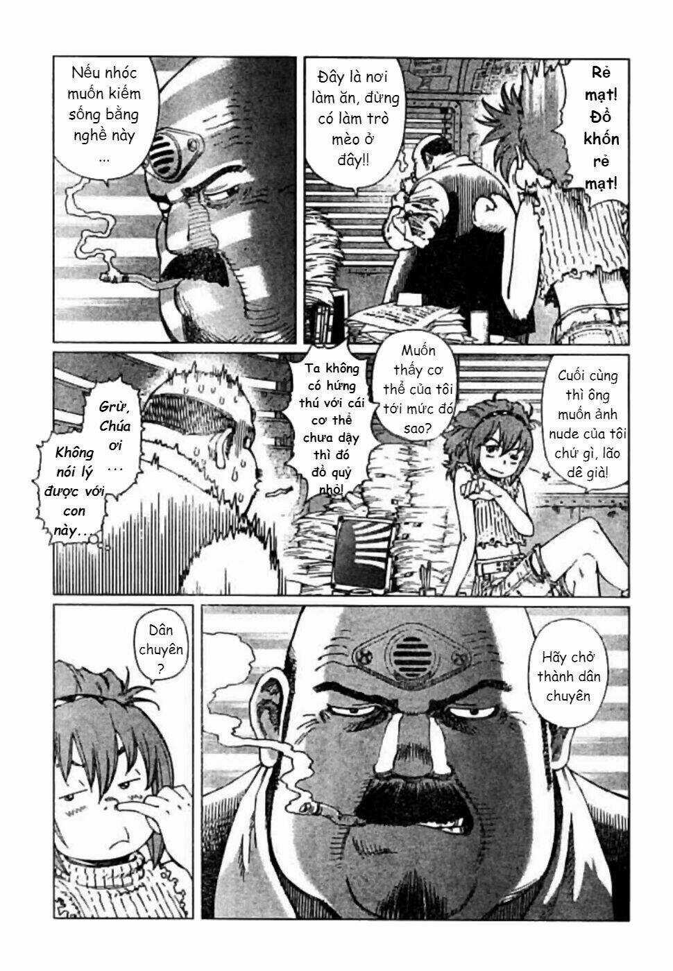 Thiên Thần Chiến Tranh Alita Ngoại Truyện Chapter 1 trang 5