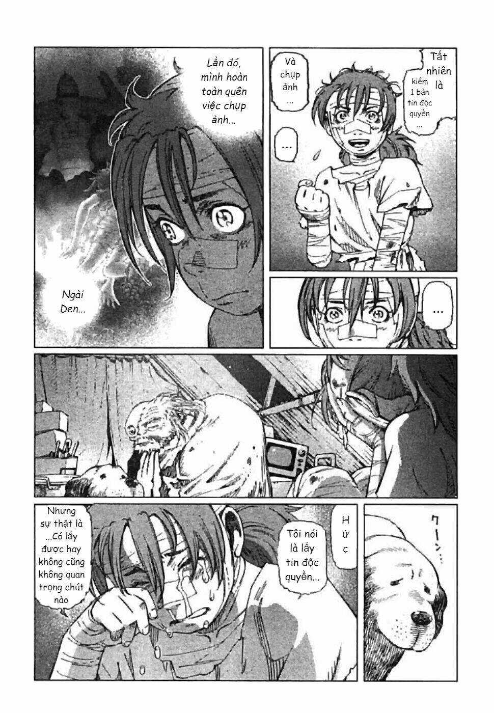 Thiên Thần Chiến Tranh Alita Ngoại Truyện Chapter 2 trang 7