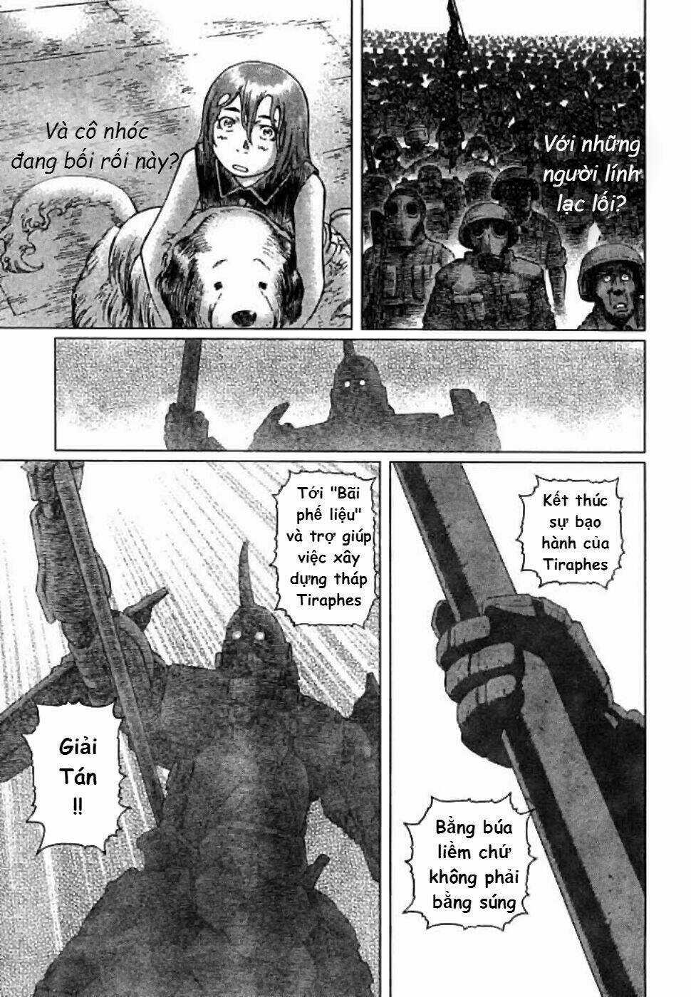 Thiên Thần Chiến Tranh Alita Ngoại Truyện Chapter 3 trang 15