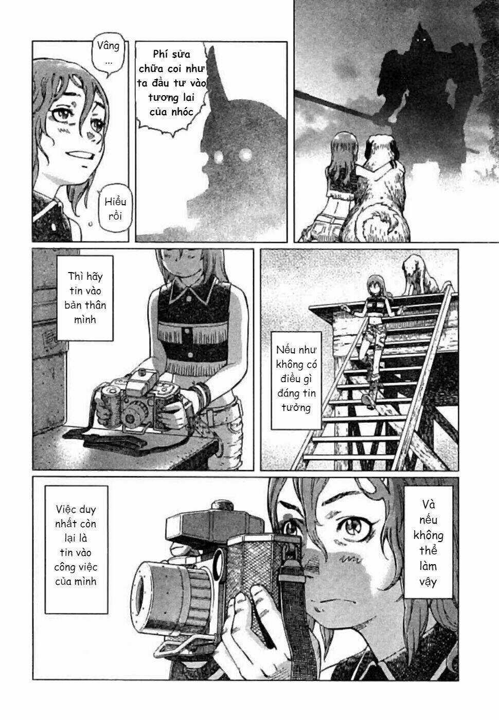 Thiên Thần Chiến Tranh Alita Ngoại Truyện Chapter 3 trang 16