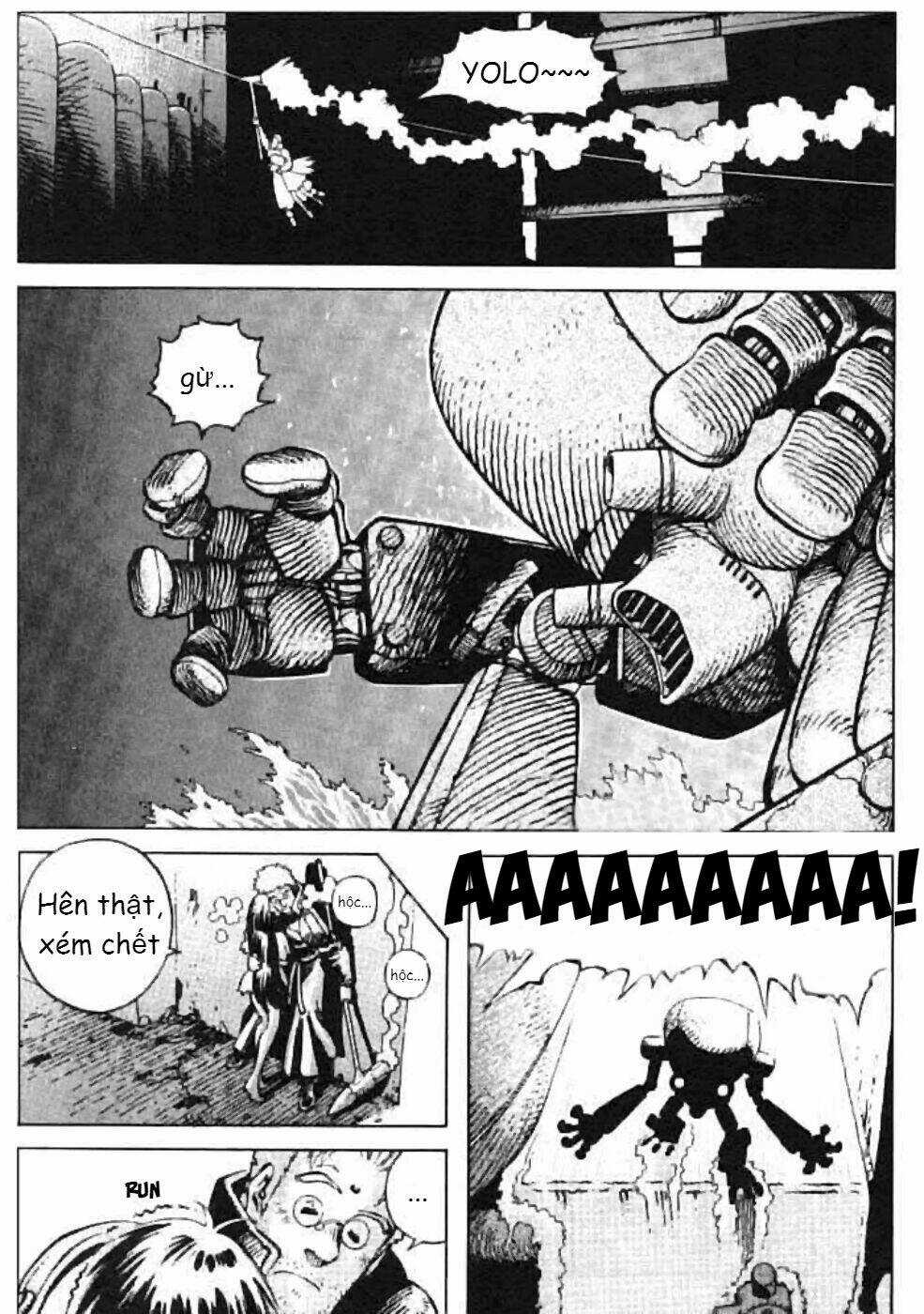 Thiên Thần Chiến Tranh Alita Ngoại Truyện Chapter 4 trang 12
