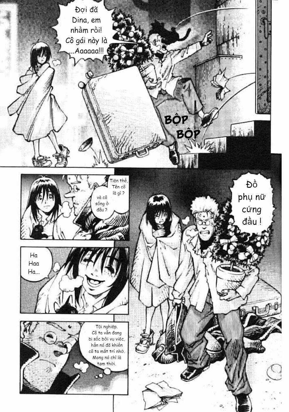 Thiên Thần Chiến Tranh Alita Ngoại Truyện Chapter 4 trang 14