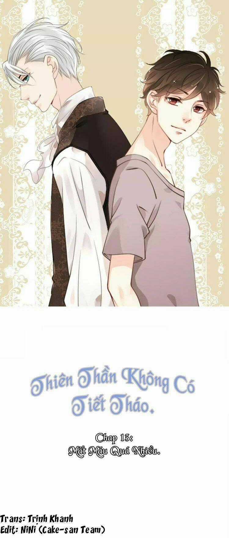 Thiên Thần Không Có Tiết Tháo Chapter 13 trang 1