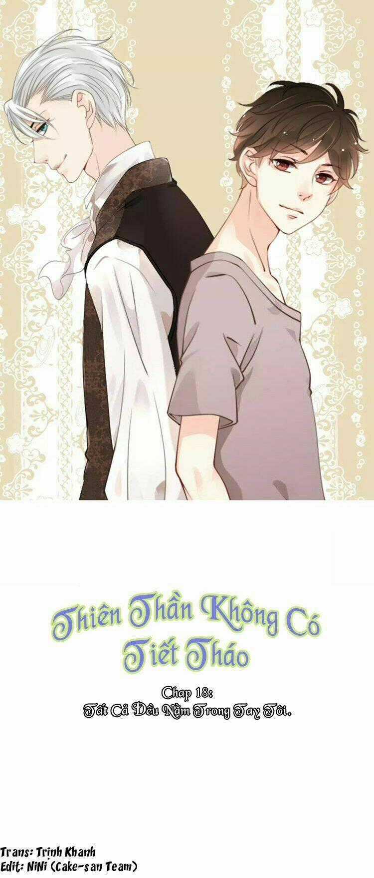 Thiên Thần Không Có Tiết Tháo Chapter 18 trang 1