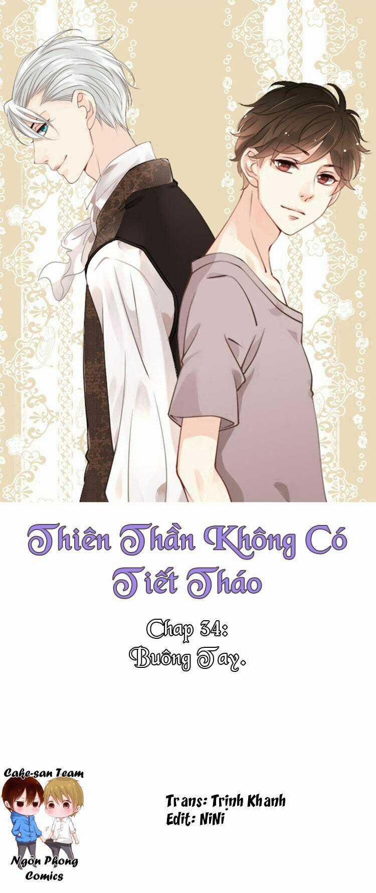 Thiên Thần Không Có Tiết Tháo Chapter 34 trang 0