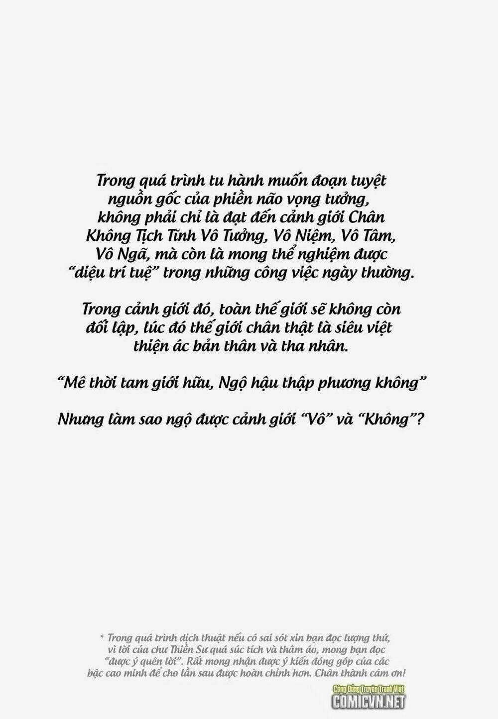 Thiền Thuyết Chapter 5 trang 1