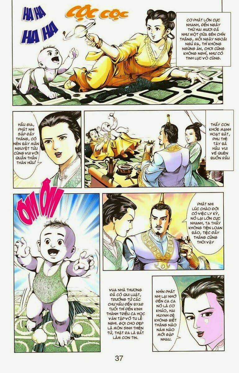 Thiên Tử Truyền Kỳ 1 - Cơ Phát Khai Chu Bản Chapter 1 trang 31