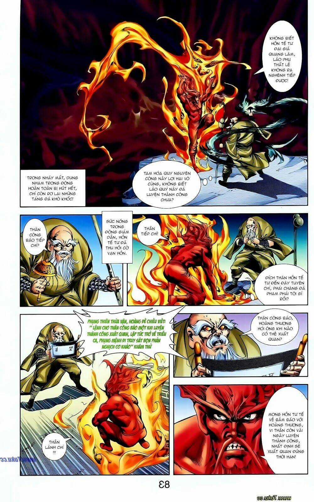 Thiên Tử Truyền Kỳ 1 - Cơ Phát Khai Chu Bản Chapter 118 trang 14