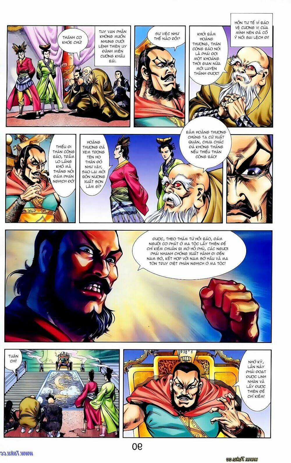 Thiên Tử Truyền Kỳ 1 - Cơ Phát Khai Chu Bản Chapter 118 trang 21