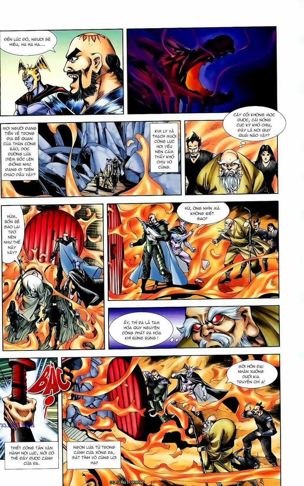 Thiên Tử Truyền Kỳ 1 - Cơ Phát Khai Chu Bản Chapter 118 trang 8