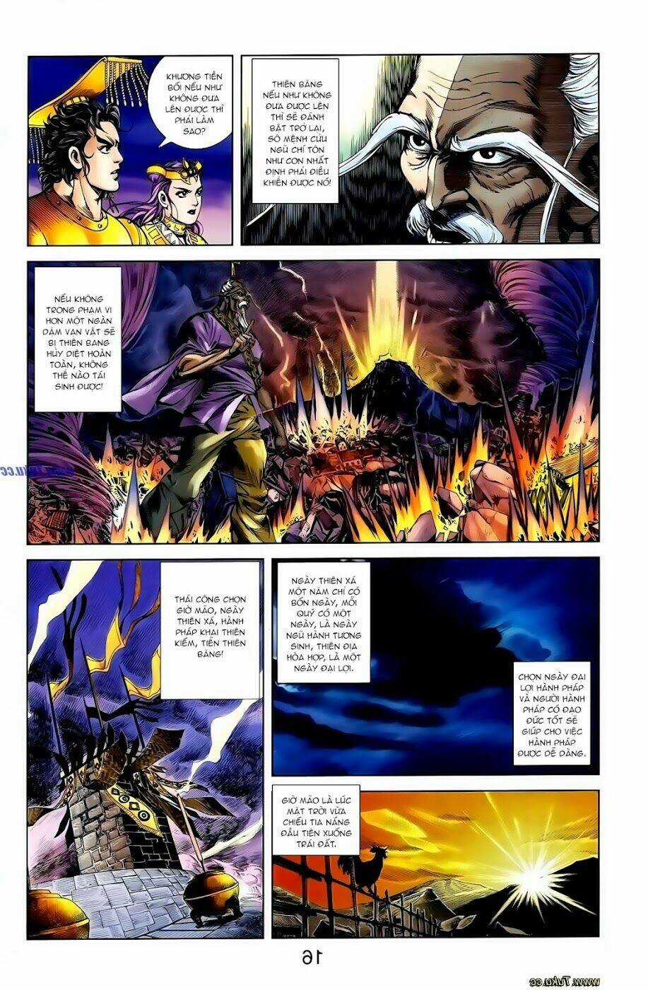 Thiên Tử Truyền Kỳ 1 - Cơ Phát Khai Chu Bản Chapter 119 trang 11